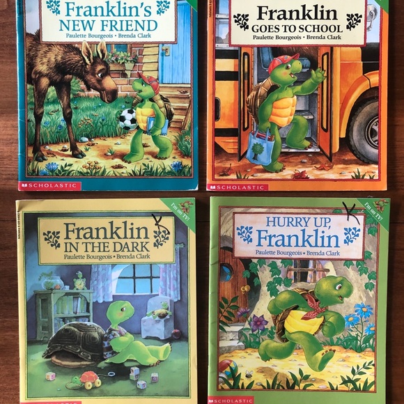 franklin the turtle books set